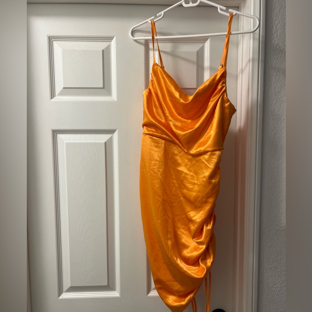 Target brand dress. Size small. Orange.